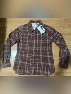 Stio HutKeeper Flannel Shirt Women’s S - Twisted Root Plaid - NWT
